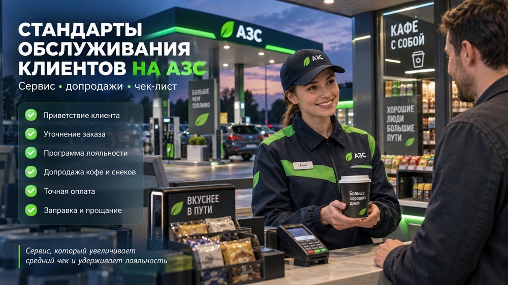 Стандарты обслуживания на АЗС