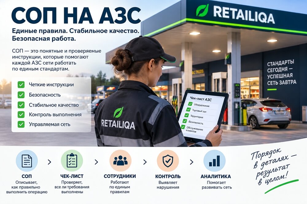 СОП на АЗС